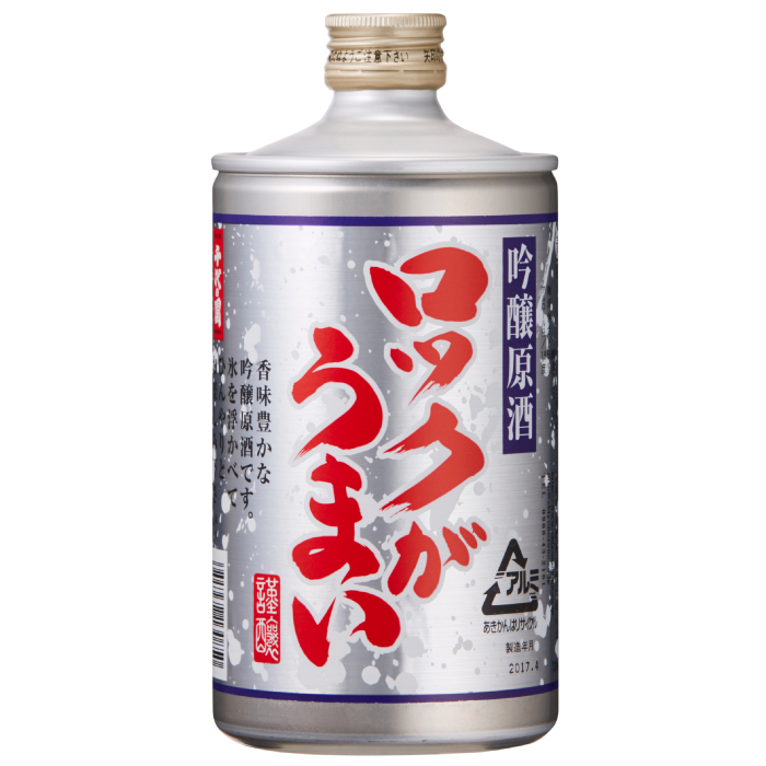 吟醸原酒 ロックがうまい 720ml | 千代の園ウェブショップ